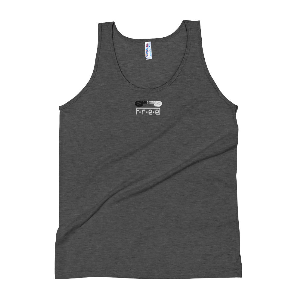 F.r.e.e unisex tank top