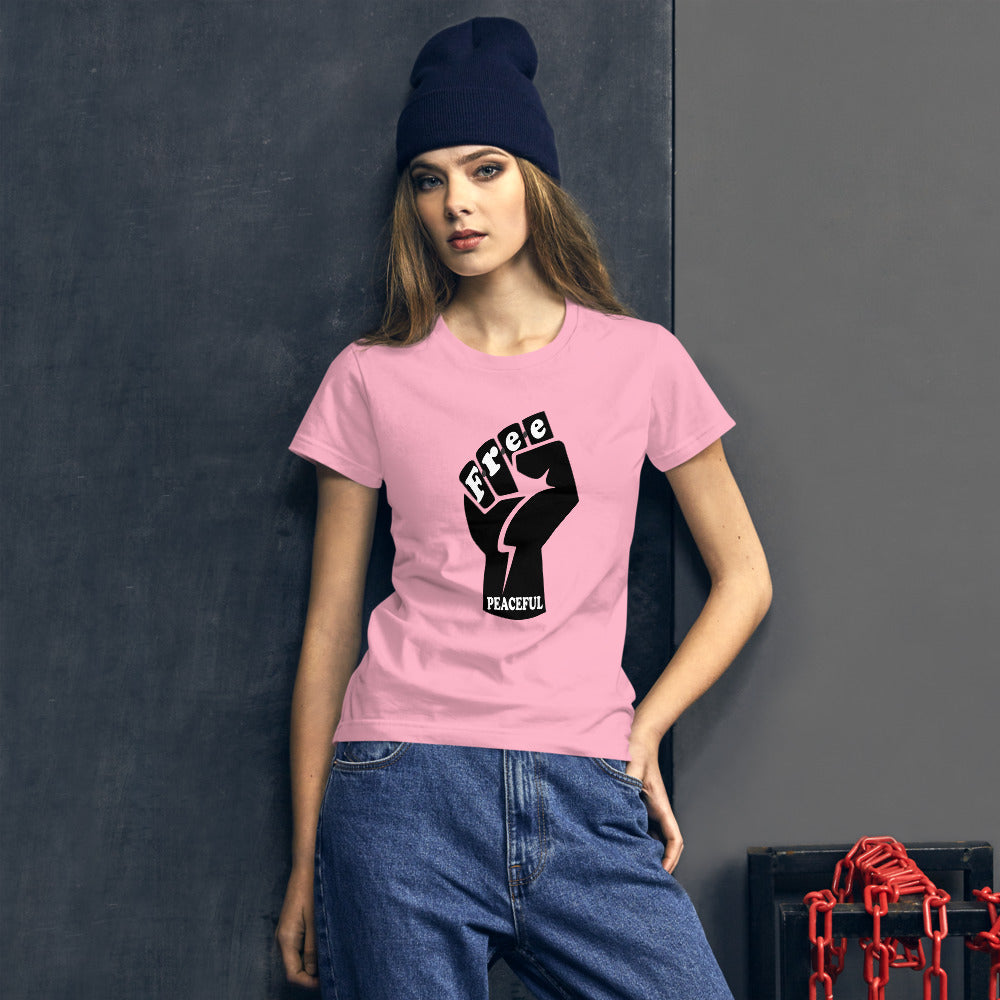 F.r.e.e peaceful Women's short sleeve t-shirt
