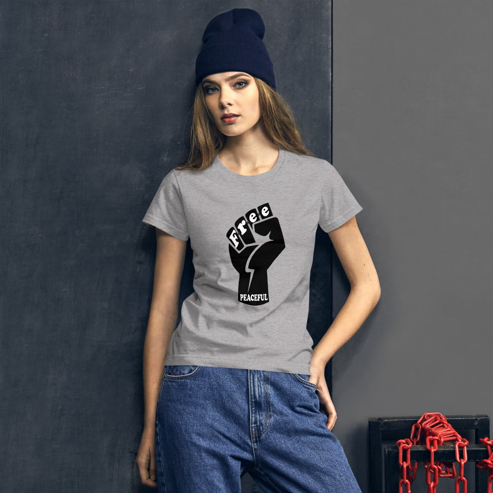 F.r.e.e peaceful Women's short sleeve t-shirt