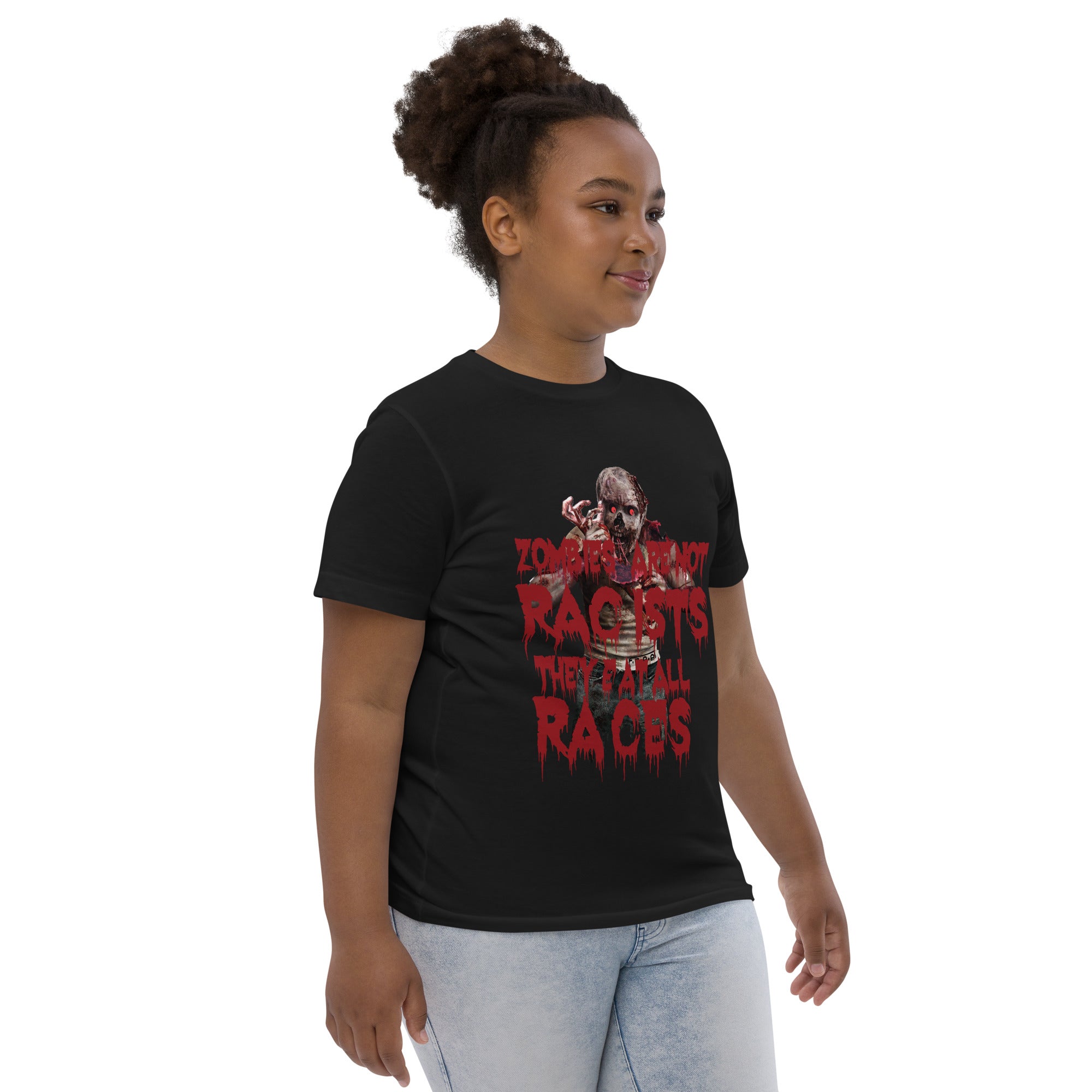 Halloween F.r.e.e Youth jersey t-shirt